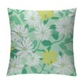 ALEPADNF Spring Summer Dahlias Flowers Pillow Cover Abstract Geometric
