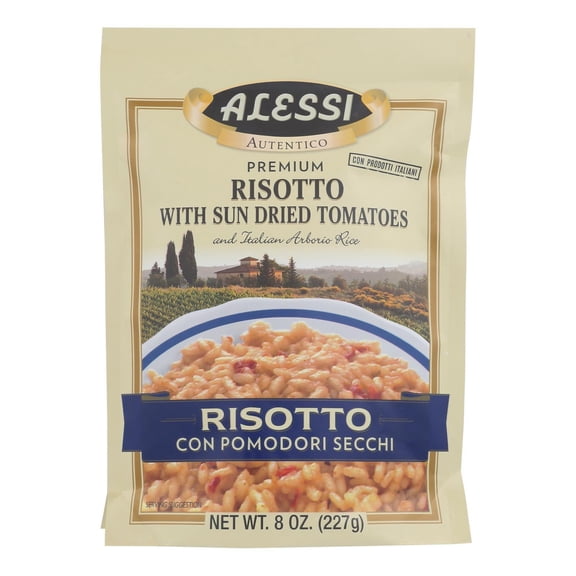 ALESSI - Alessi Pomodoro Risotto with Sun Dried Tomatoes - 8 oz, Case of 6