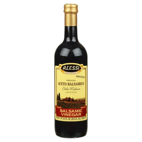 Pack of 6, Alessi Red Balsamic Vinegar, 25.5 fl oz