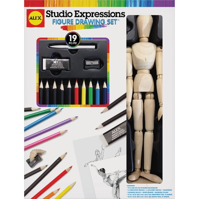 ALEX Art Studio Expressions Figure Drawing Set - Walmart.com