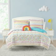 ALEX + BELLA Contemporary Rainbow 3 Piece Bedding Sets, Twin
