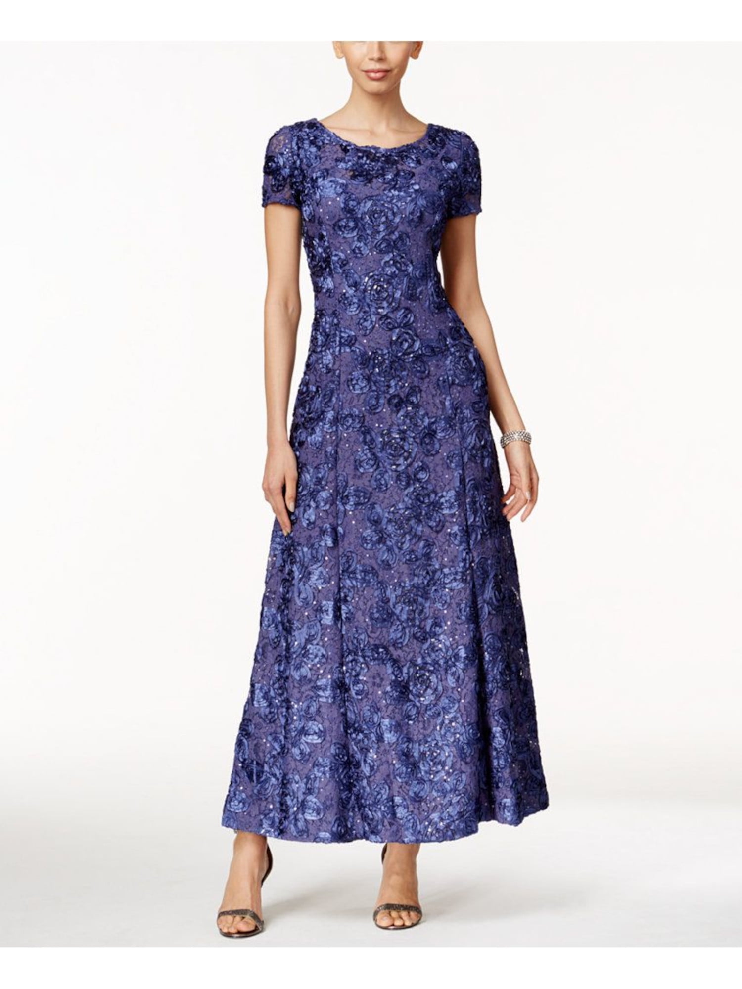 Navy Dress Alex Evenings Formal Dresses Alex Evenings Sweetheart