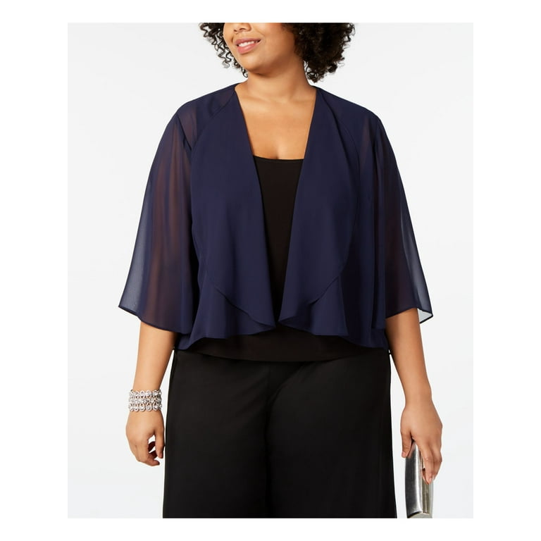 Ladies navy deals bolero