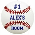 thumbnail image 1 of ALEX'S Bedroom 14" Round Metal Sign Boys Room Wall Decor Gift 100140030068, 1 of 1