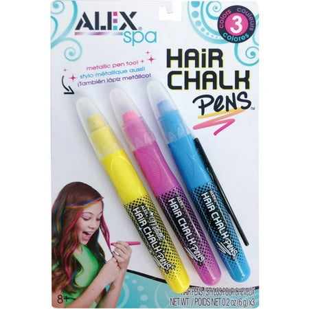 ALEX Spa 3 Pc. Hair Chalk Assortment