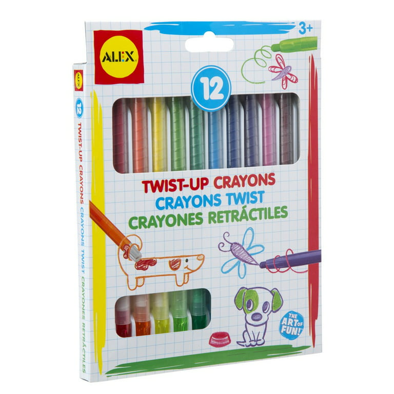 Creatistics Twist Crayons - Pack of 12