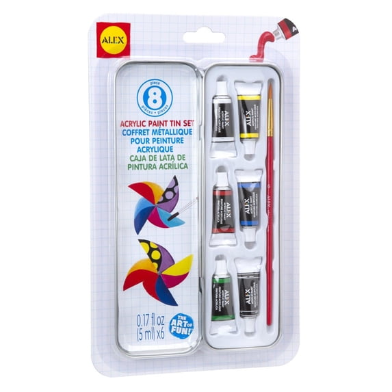 ALEX Toys Artist Studio Acrylic Paint Tin Set