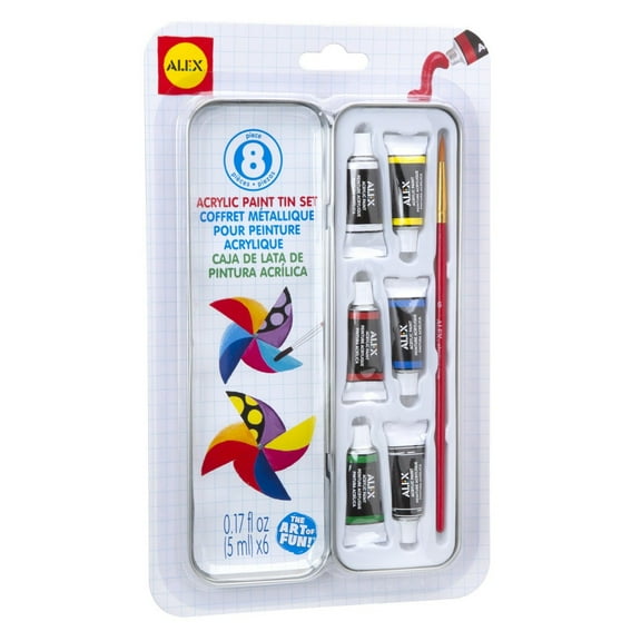 ALEX Toys Artist Studio Acrylic Paint Tin Set