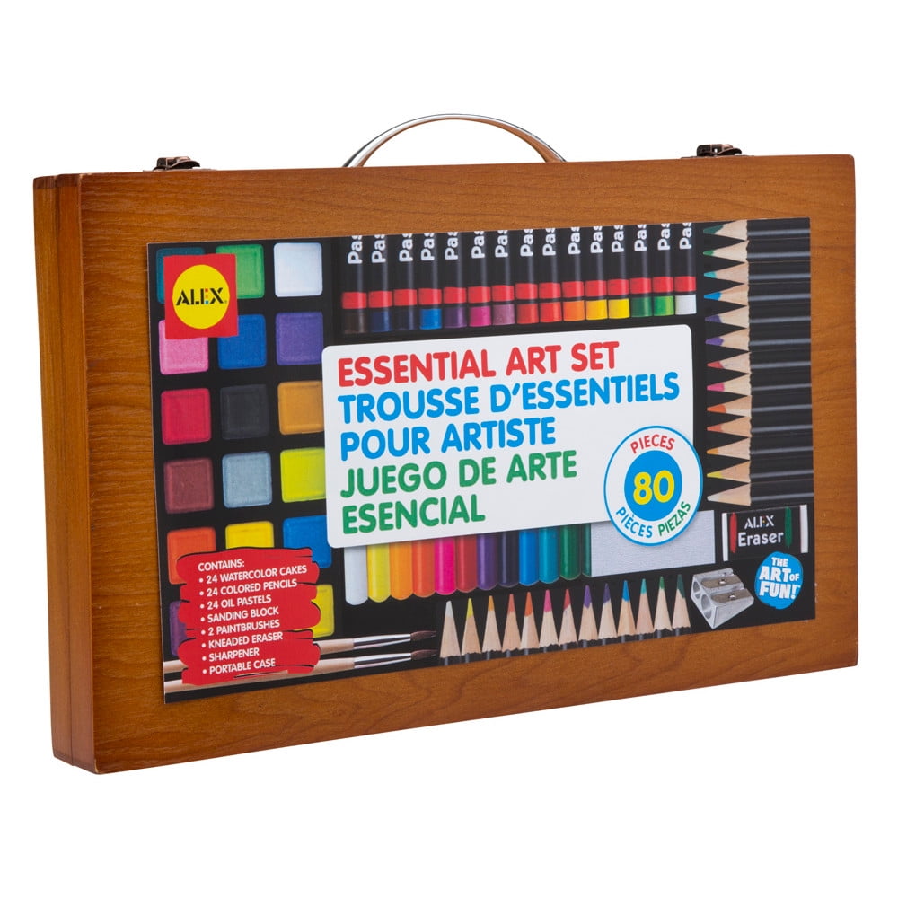 ALEX Toys Artist Studio Travel Art Set with Carrying Case