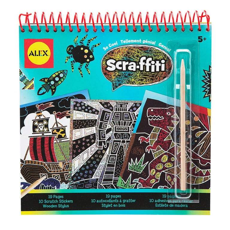 ALEX Toys Artist Studio Scra-ffiti So Cool Artist Studio Scratch