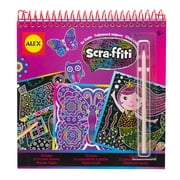 ALEX Toys Artist Studio Scra-ffiti So Cute Artist Studio Scratch Pad Coloring and Sketch Book