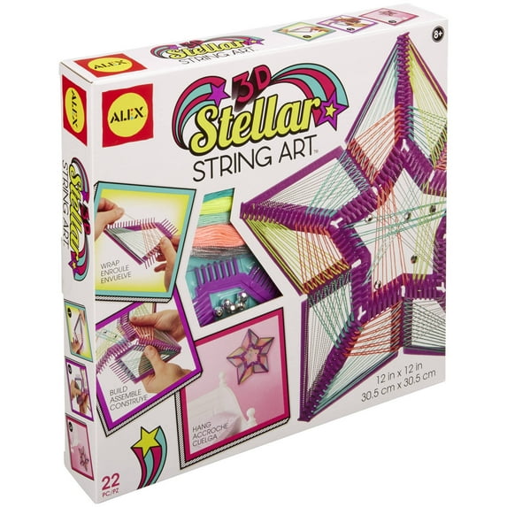 ALEX Toys Craft 3D Stellar String Art