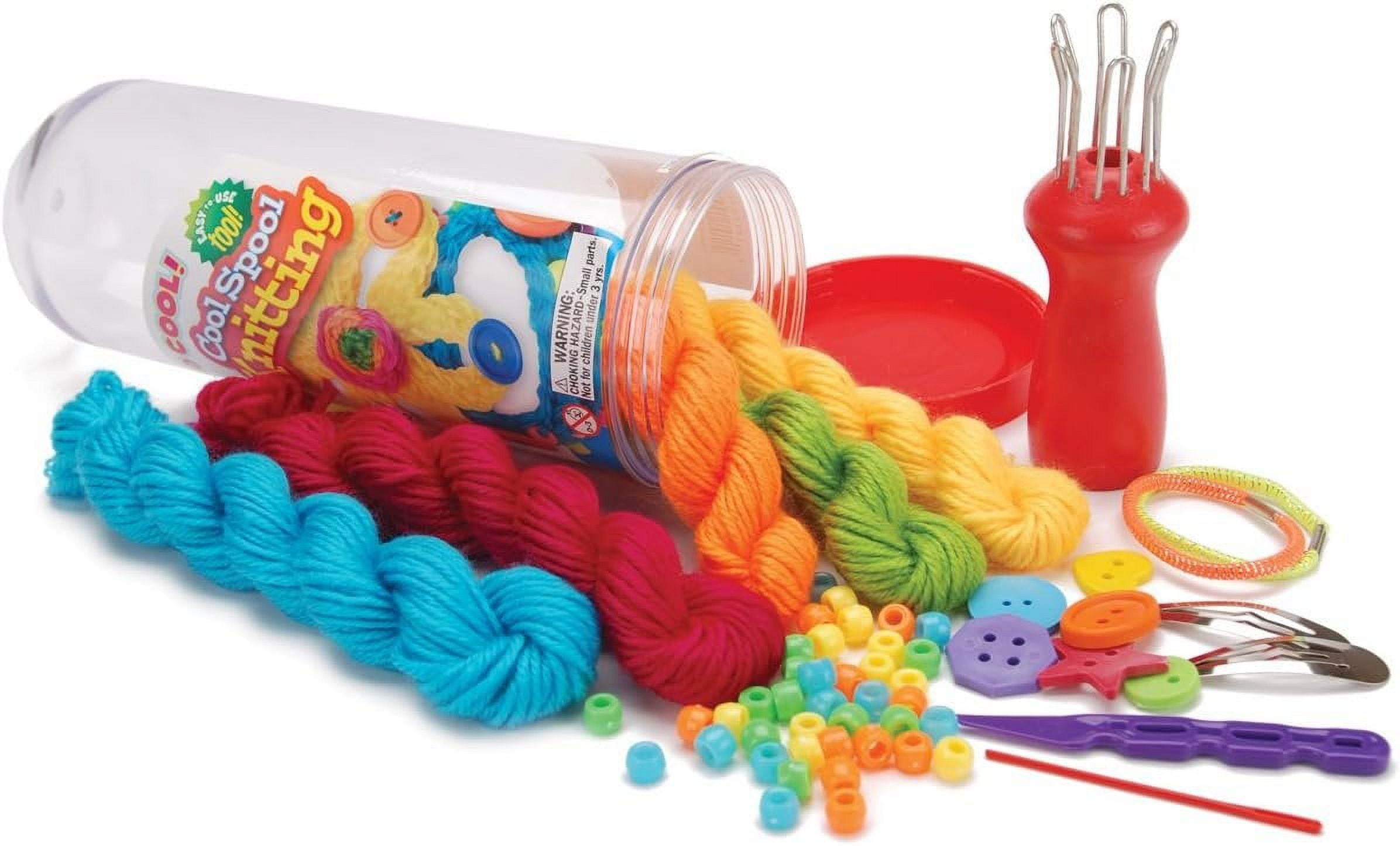 Round Knitting Loom Kit Plastic Kids Small Wool/hat Weaving Machine With  Crochet/needle