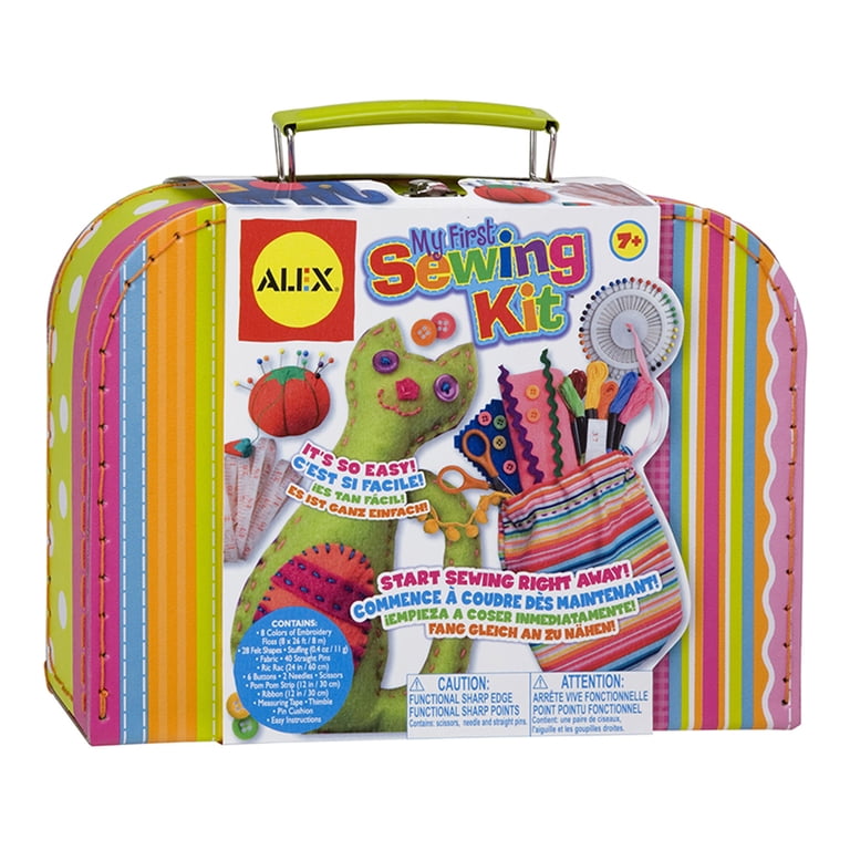 Galt First Sewing Kit – Fun Arts and Crafts Kit for Kids, Age 5 Plus