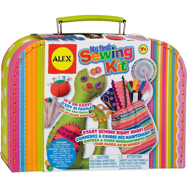 ALEX Toys Craft My First Sewing Kit Children's Beginner Learn to