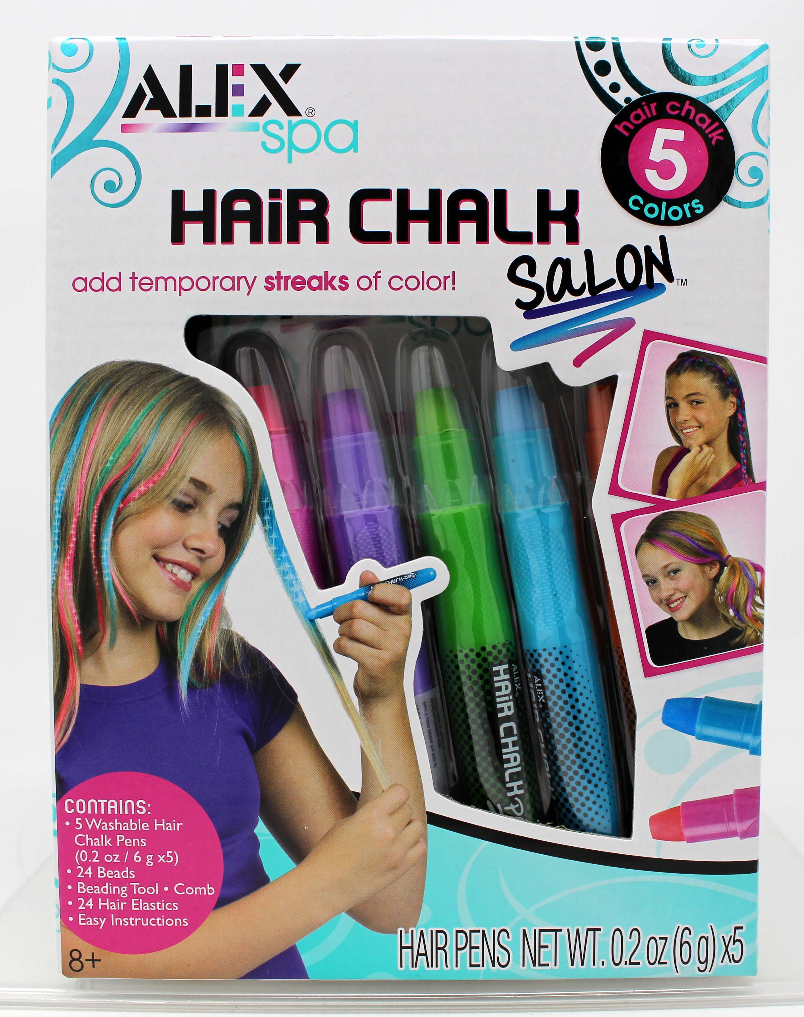 ALEX Toys Hair Chalk Salon Girls Hair Activity