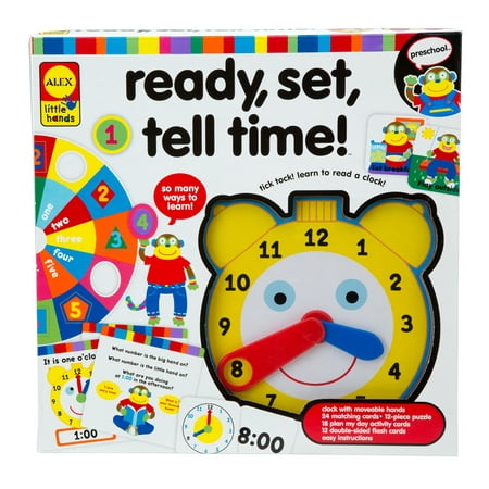 ALEX Toys Little Hands Ready, Set, Tell Time