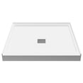 thumbnail image 1 of ANZZI Alcove Shower Base with Center Drain 36 in. x 36 in. Glossy White Marine Acrylic, 1 of 9