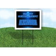 thumbnail image 1 of ALEXANDRIA RETIREMENT BLUE 18 in x 24 in Yard Sign Road Sign with Stand, 1 of 4