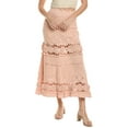 thumbnail image 1 of ALEXIS womens  Jana Midi Skirt, XL, Pink, 1 of 3