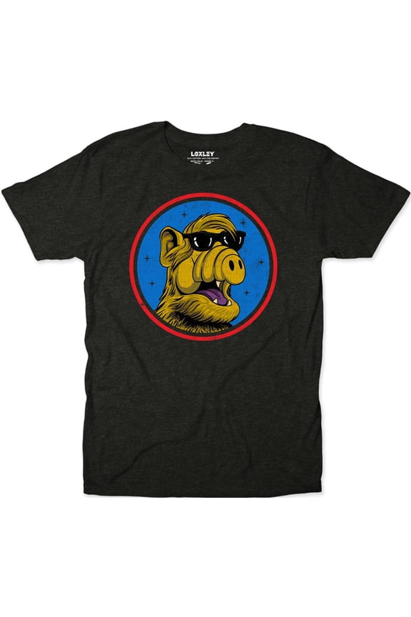 ALF Alien Life Form Funny 80s TV Show UFO Retro Sci-Fi Comedy Graphic T-Shirt