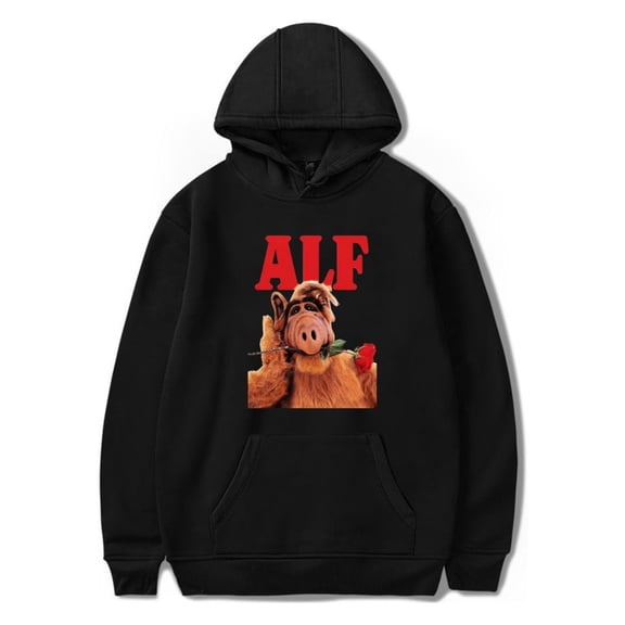 ALF Alien Life Form Hoodie Men's & Women's Fashion Casual Pullover Sweatshirt Hip Hop Street Style Sweatshirt Top