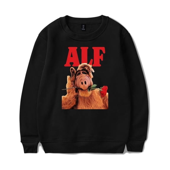 ALF Alien Life Form Long-Sleeve Sweatshirt for Men and Women - Fashionable Casual Long-Sleeve Pullover Top