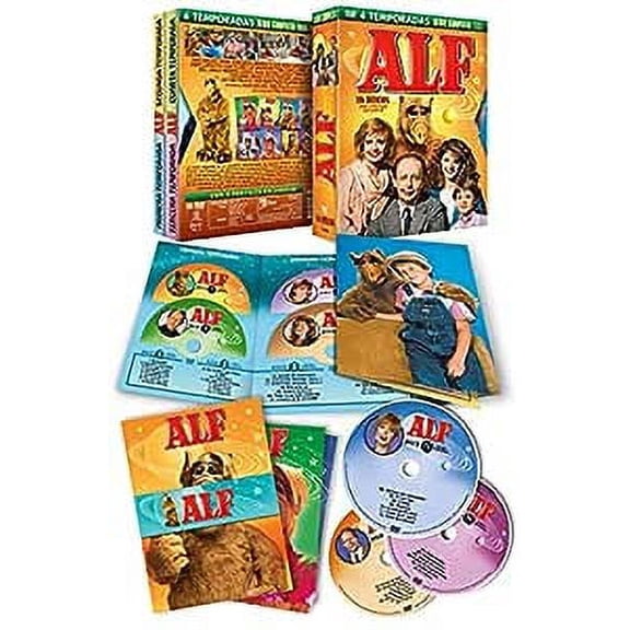 ALF (Complete Series 1-4) - 16-DVD Box Set [ NON-USA FORMAT, PAL, Reg.0 Import - Spain ]