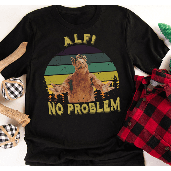 ALF "No Problem" Vintage Tee, 80s TV Show Shirt, ALF Lovers Shirt, Comedy Movie Shirt
