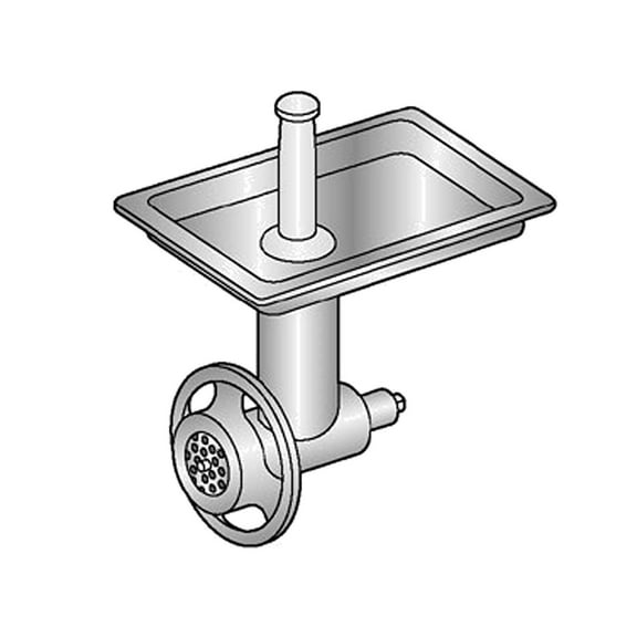 ALFA 12 H CCA Complete #12 Meat Grinder Attachment Economy, Tin, 12 Hub