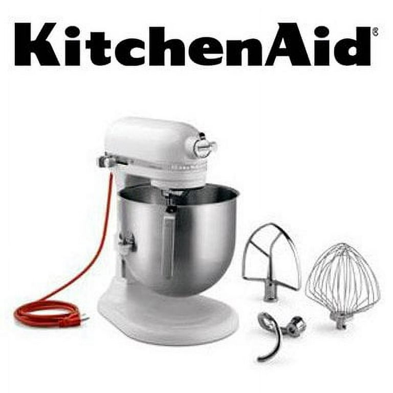 KitchenAid KSM8990WH Commercial NSF 8 Qt. Mixer- White