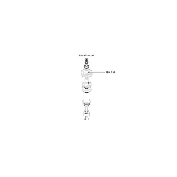 ALFA InternationalHM6-210 Upper Planetary Key for Hobart Mixers Pack of 2 Pack of 2