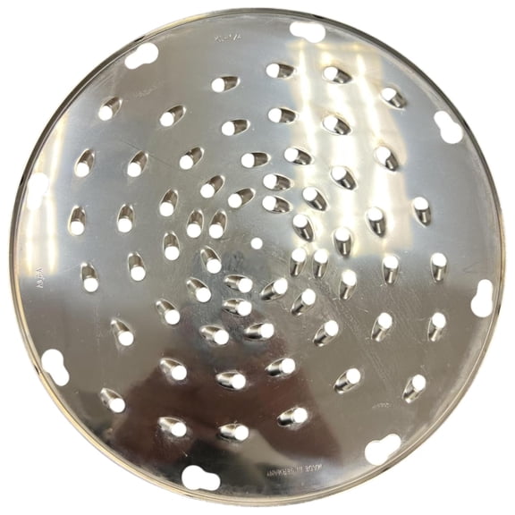 ALFA KD-1/4 Replacement Shredding Disk for Commercial Kitchen Shredders | 1/4" Holes | 9.25" Diameter | Replacement for GS-12/22 and VS-9 Graters and Shredders