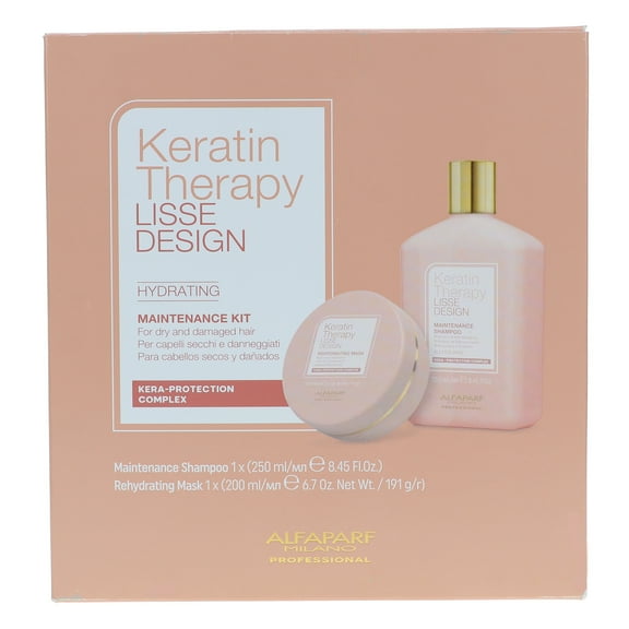 Alfaparf Milano Keratin Therapy Lisse Design Hydrating Maintenance Kit