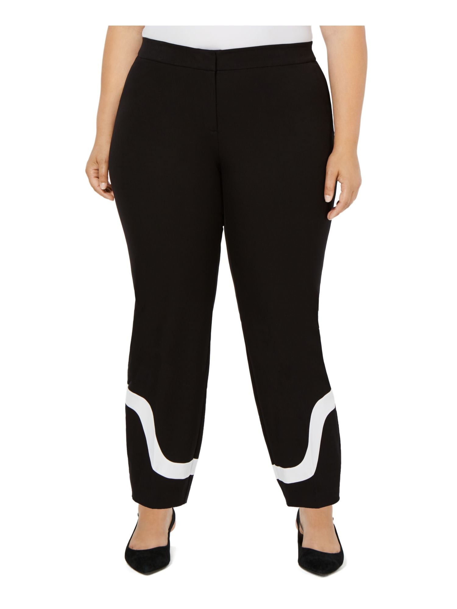 short plain black dress Chancellor Blended Wool Dress Pants