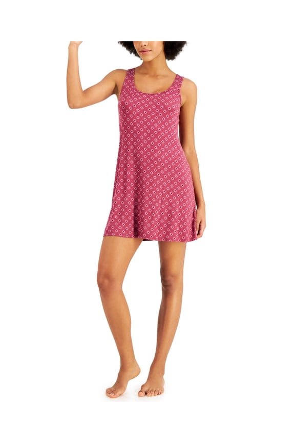 Intimates Pink Ruched Racerback Ultra Soft Nightgown XS