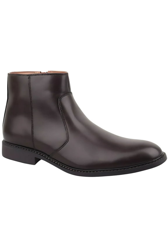 Men's LIAM Side Zip Boot, Espresso, Size 8.5M