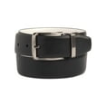 thumbnail image 1 of ALFANI Mens Black Reversible Faux Leather Casual Belt 30\32, 1 of 3