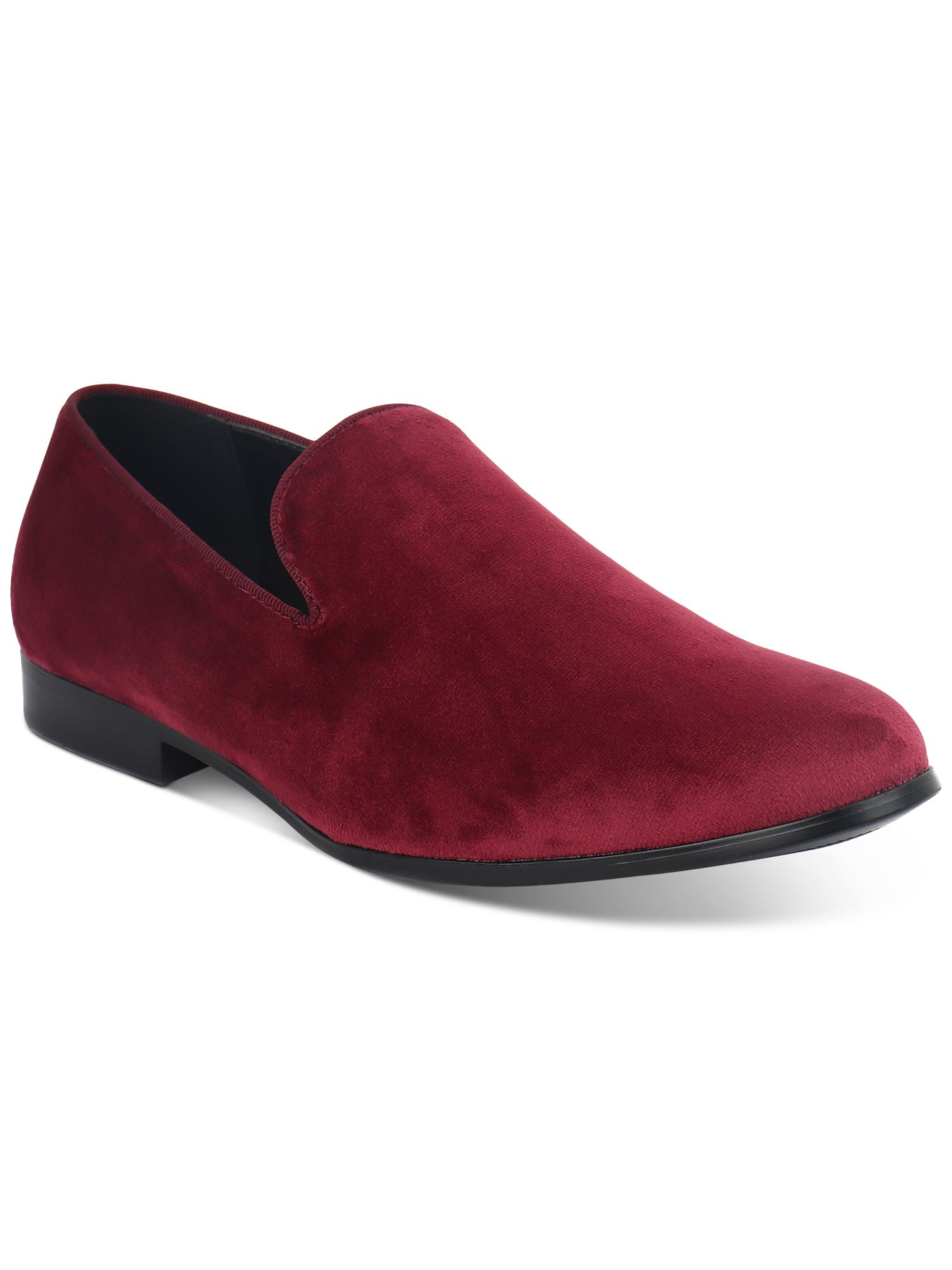 ALFANI Mens Burgundy Padded Zion Round Toe Slip On Loafers Shoes 7 M Alfani Men main image 2