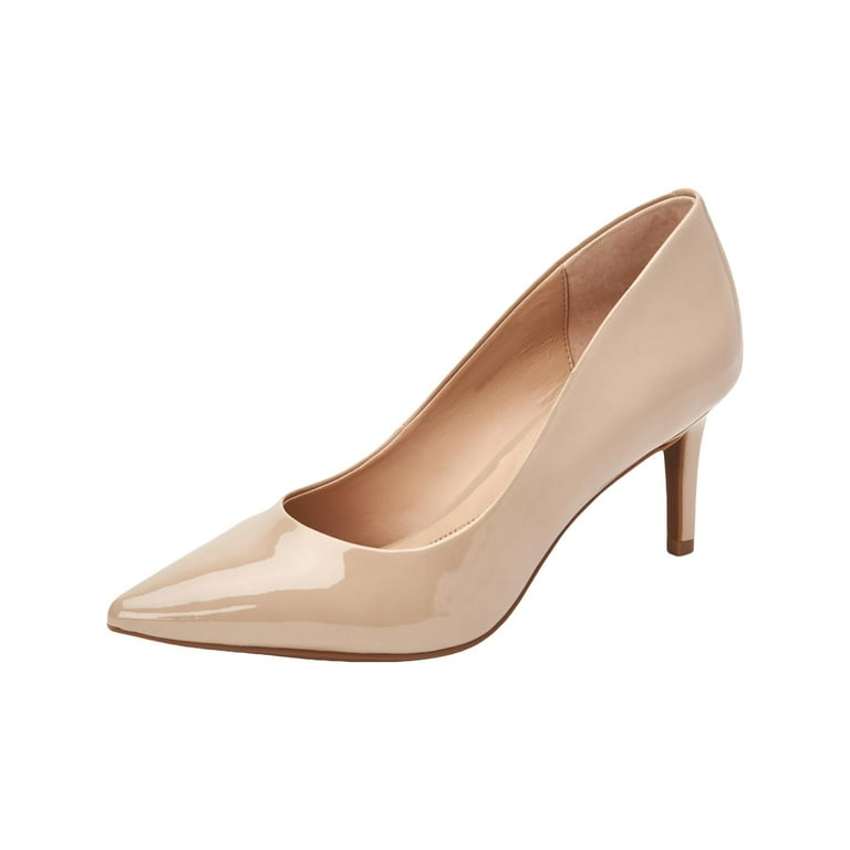 ALFANI Womens Beige Step N Flex Padded Comfort Jeules Pointed Toe