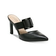 thumbnail image 1 of ALFANI Womens Black Buckle Accent Pointed Toe Stiletto Slip On Dress Heeled Mules Shoes 6.5 M, 1 of 4
