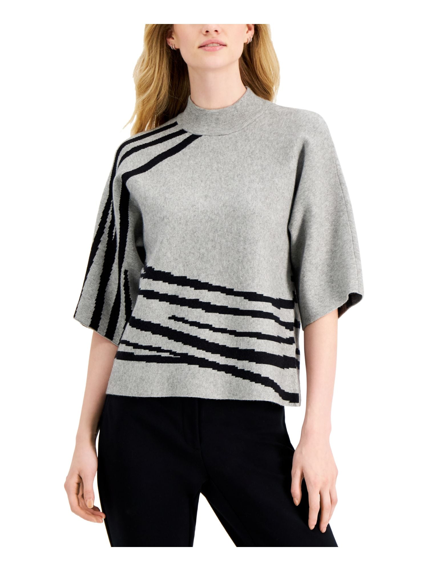 alfani mock neck top