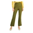 thumbnail image 1 of ALFANI Womens Green Stretch Wear To Work Straight leg Pants L, 1 of 1