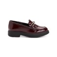 thumbnail image 1 of ALFANI Womens Maroon Chain Comfort Galilyao Round Toe Block Heel Slip On Loafers Shoes 7.5 M, 1 of 4