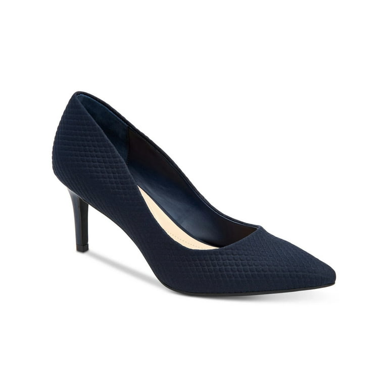 Jeules Pumps Alfani High Heels ALFANI Womens Navy Cushioned