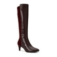 thumbnail image 1 of ALFANI Womens Purple High-Low Almond Toe Stiletto Zip-Up Dress Boots 5.5, 1 of 4