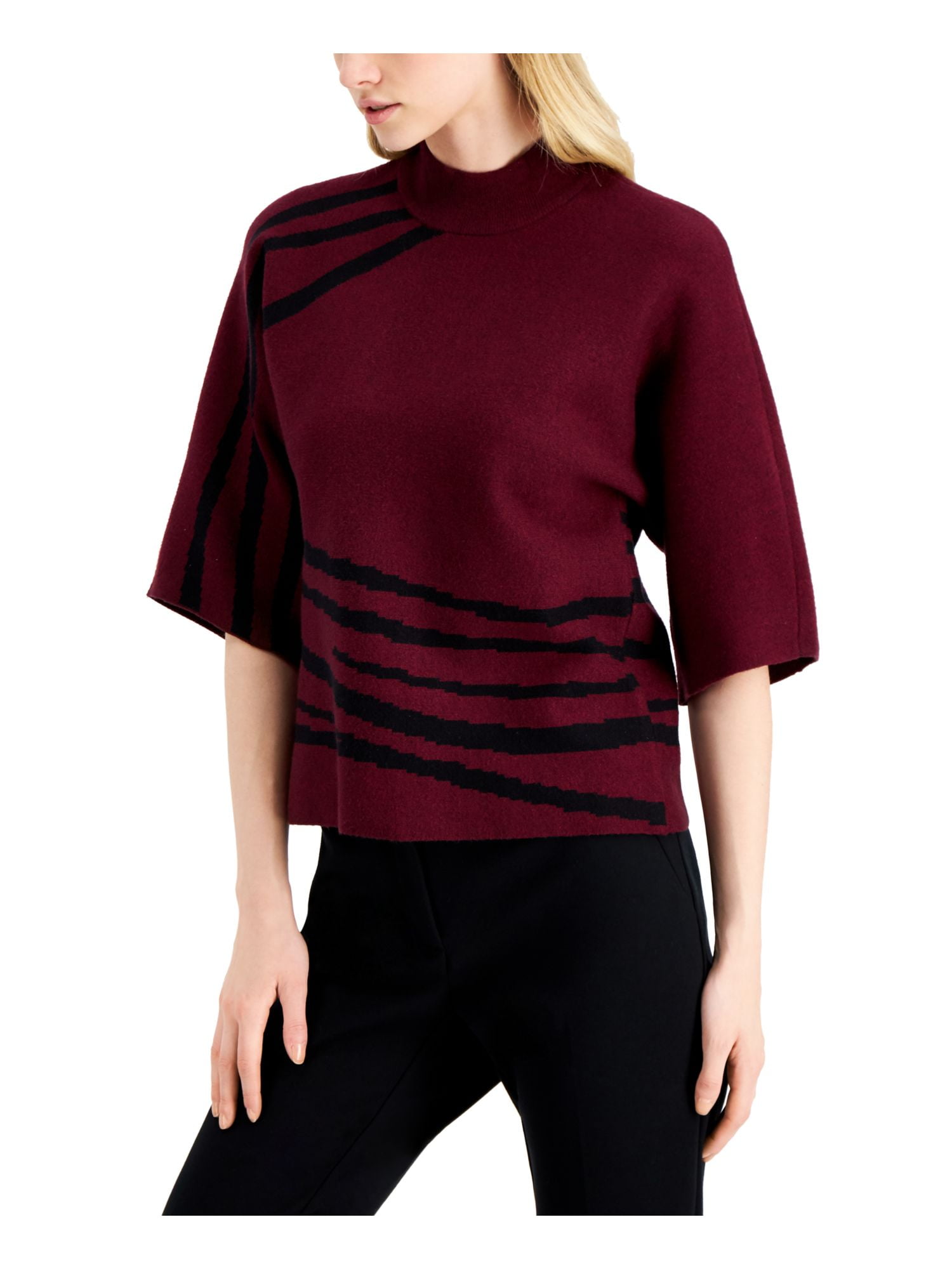 alfani mock neck top
