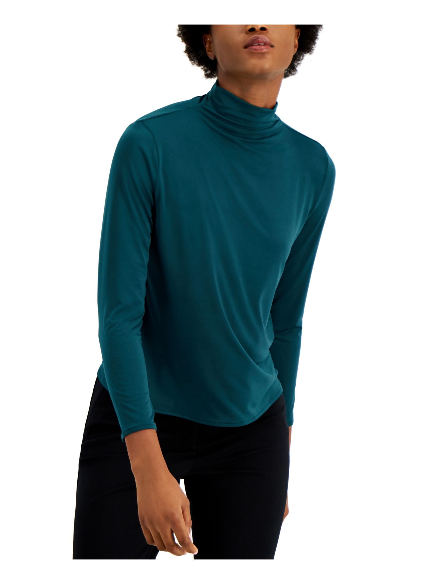 alfani mock neck top