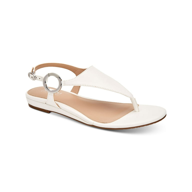 Alfani white sandals sale