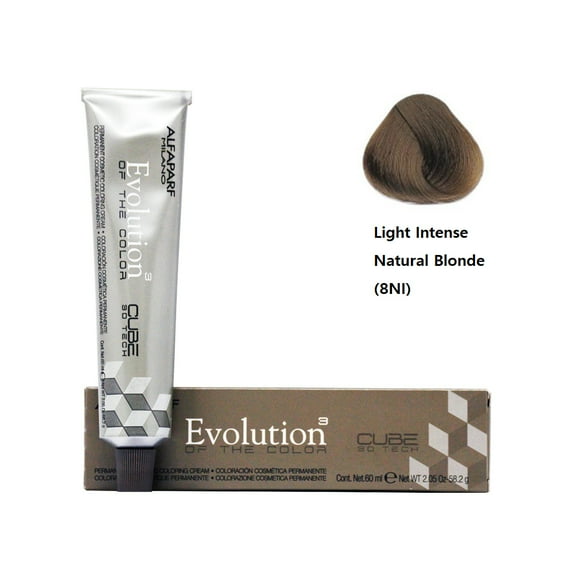ALFAPARF MILANO Hair Color, Light Intense Natural Blonde 8NI
